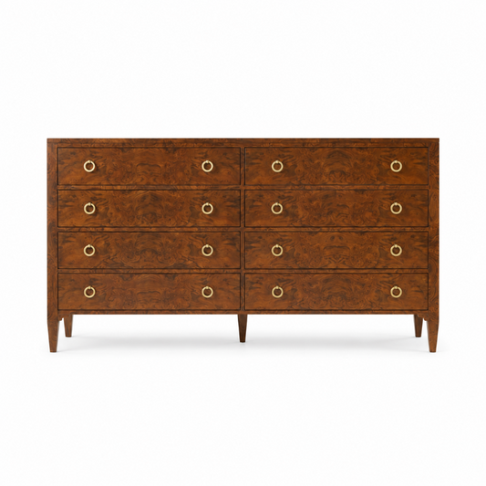 WALNUT BURL DRESSER